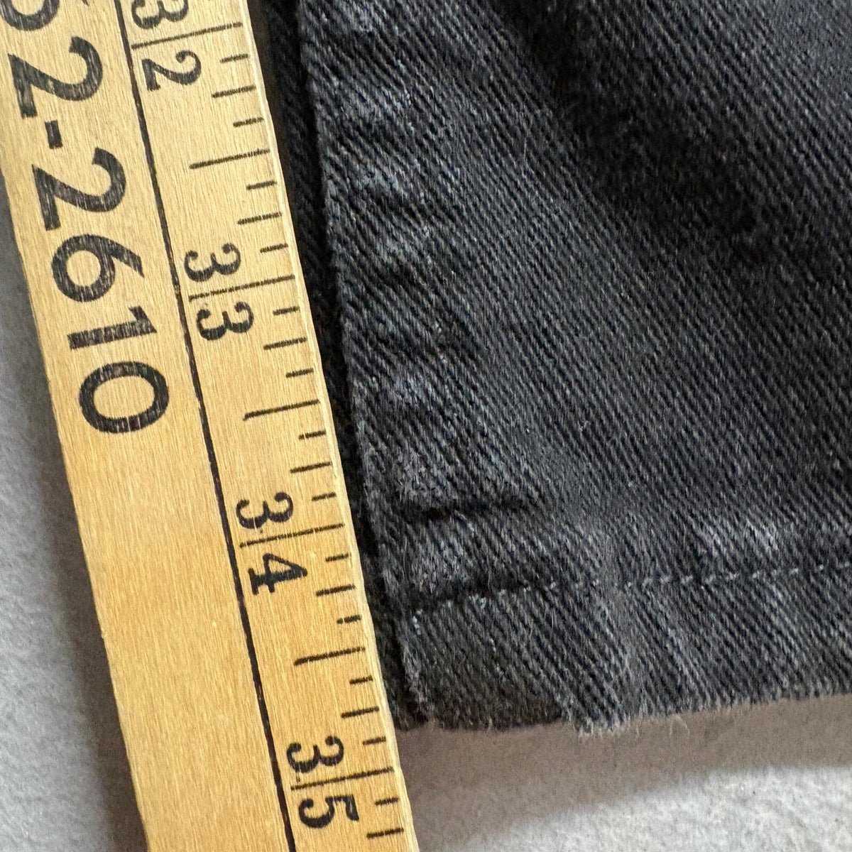 Wrangler Q-Baby Ultimate Riding Jeans Womens 7/8x36 Black No Gap Waistband