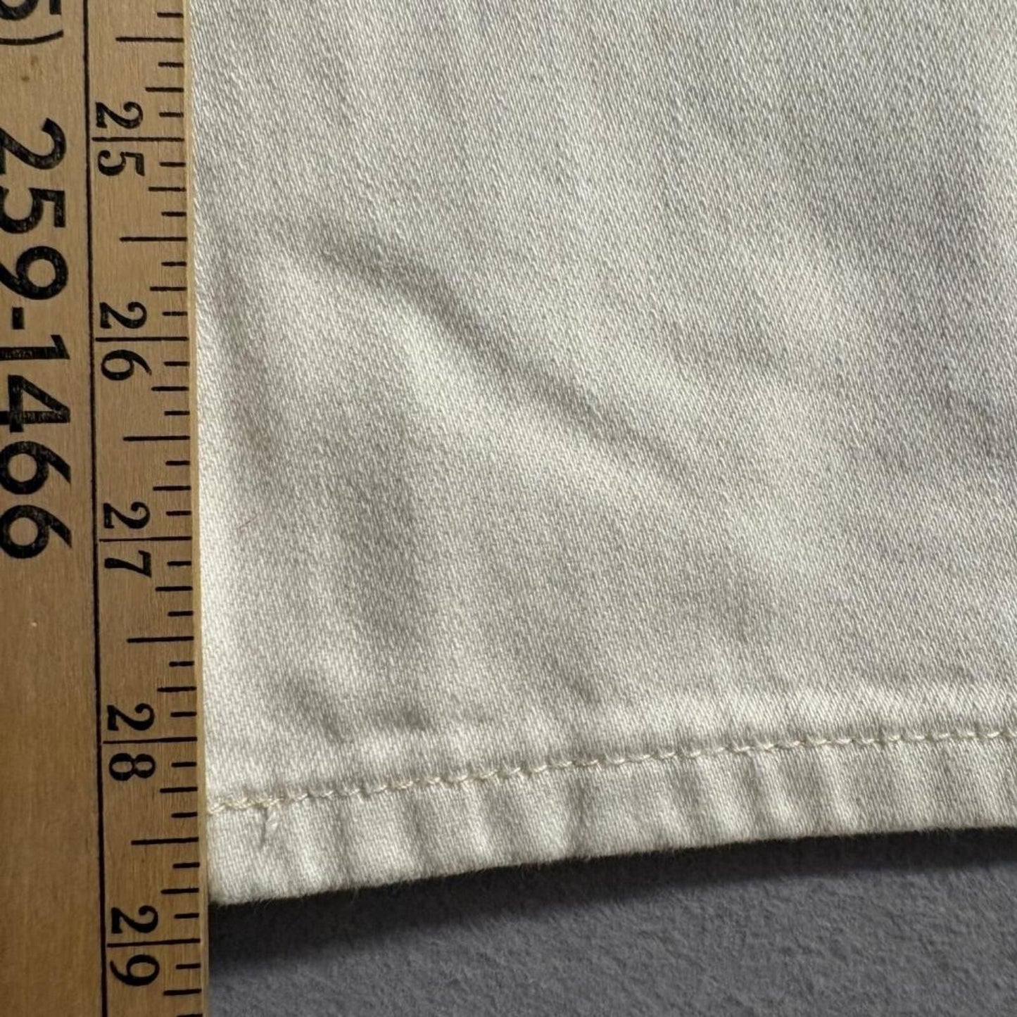 Universal Thread Wide Leg Jeans Womens 10/30R Off White Cream High Rise Denim