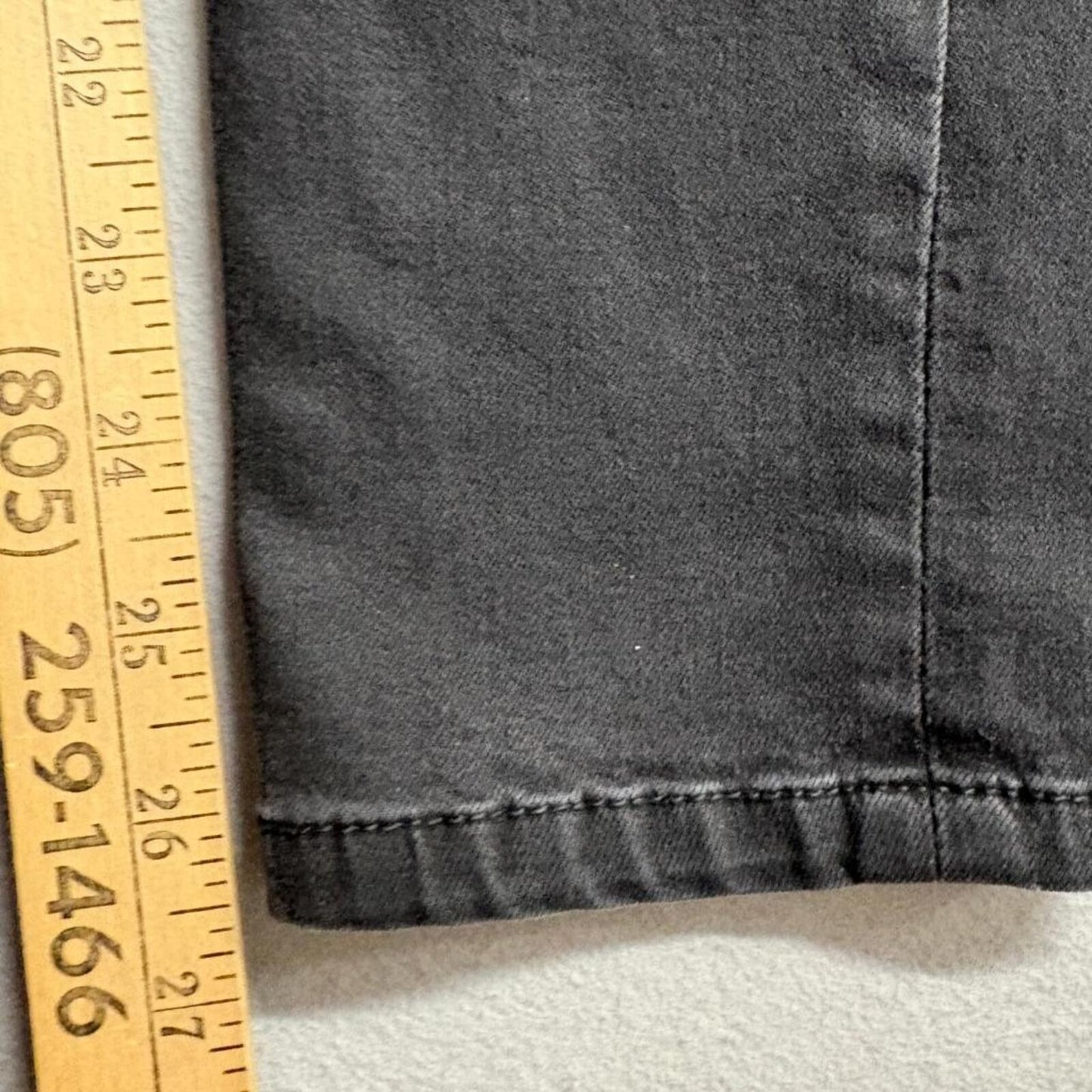Joe's Jeans Womens 30 Black Skinny Jeans Stretch Denim Mid Rise like 31x27