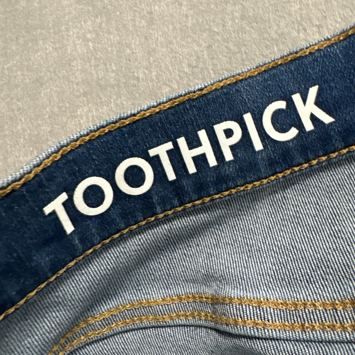 J.Crew Toothpick Skinny Jeans Womens 31 Blue Denim Stretch Ankle Inseam 28