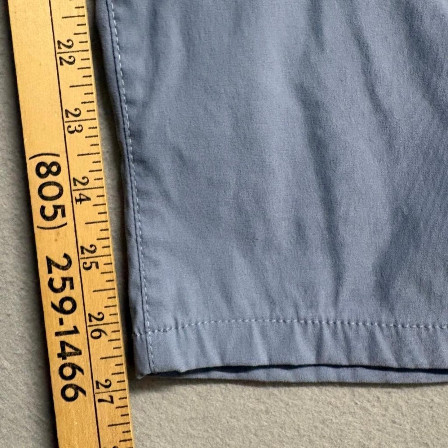 Eddie Bauer Horizon Straight Ankle Pants Womens 14 Gray Blue Hiking Outdoor