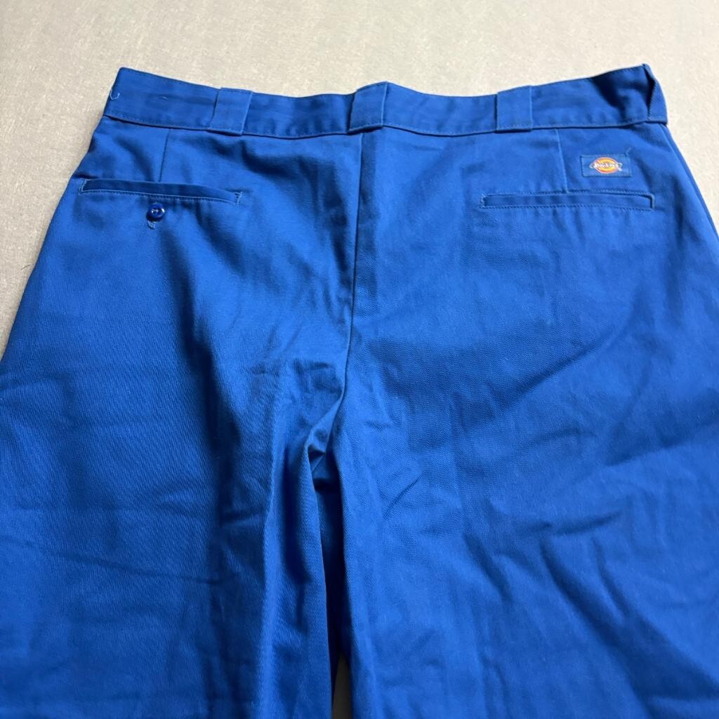 Dickies 874 Original Fit Work Pants Mens 40x32 Royal Blue Twill Chino