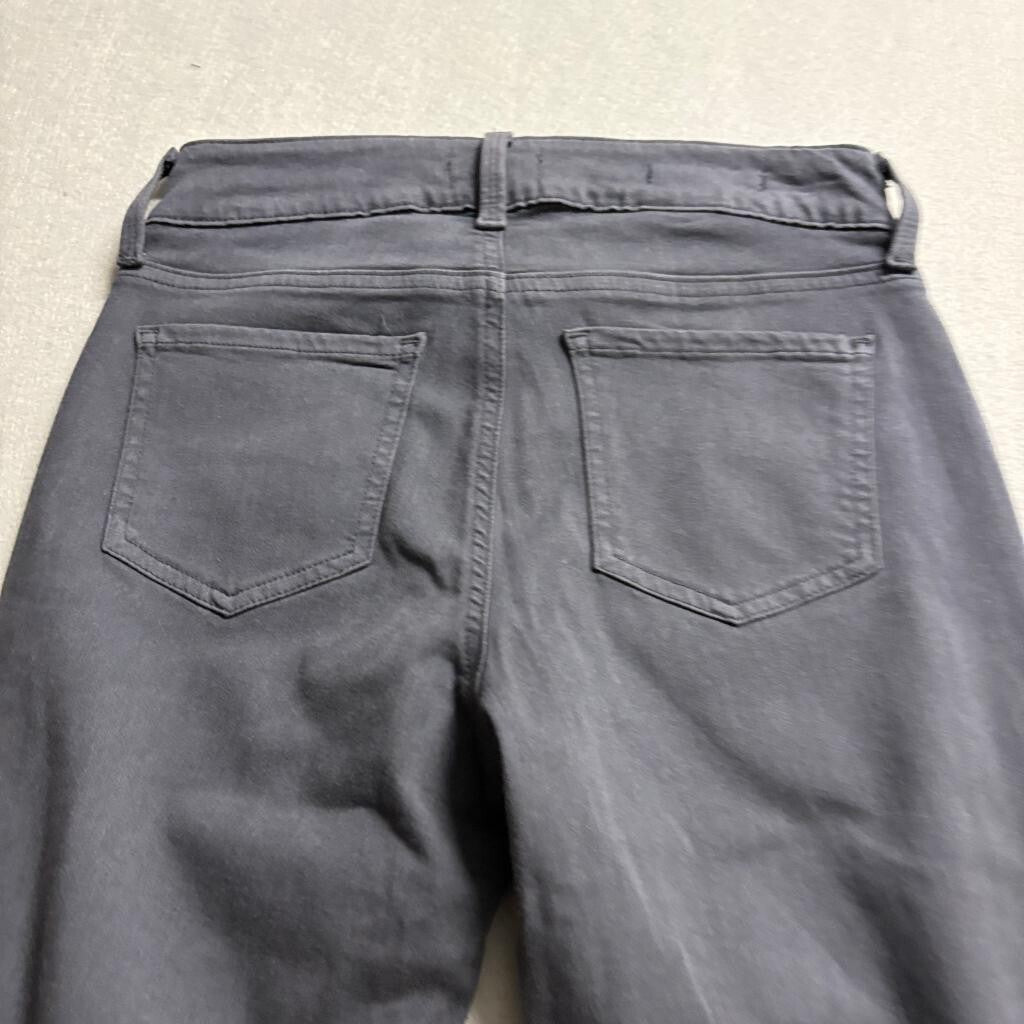 NYDJ Marilyn Straight Jeans Womens Size 4 Gray Cotton Blend Denim Stretch Pants