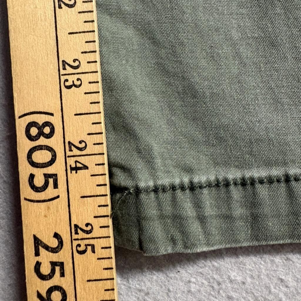 Kensie Jeans The Ella High Rise Straight Cargo Pants Womens Size 8/29 Green