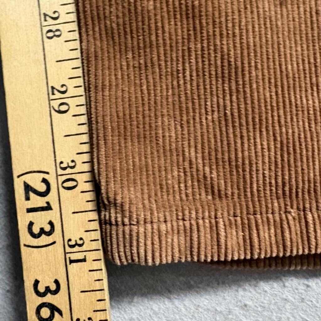 J Galt Brandy Melville Brown Corduroy Carpenter Pants Womens Size S Utility