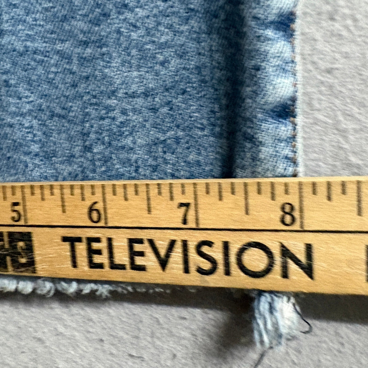 Levi's Ribcage Straight Jeans Womens 27 Blue High Rise Raw Hem Denim Crop
