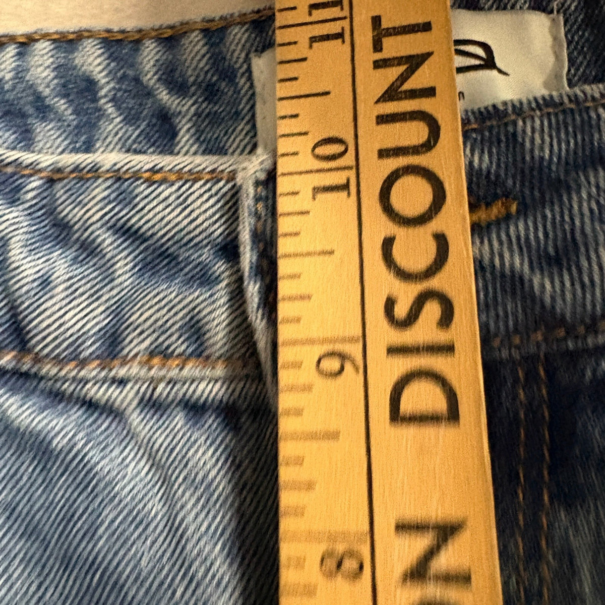 RSQ Womens Size 29 Baggy Jeans Medium Wash High Rise Wide Leg Blue Denim