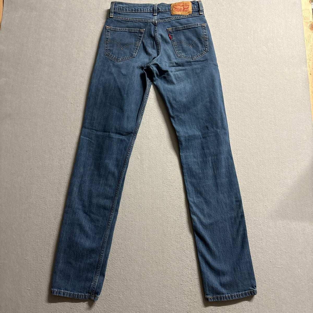 Levi's 511 Slim Fit Jeans Mens W29 L34 Blue Denim Medium Wash Pants