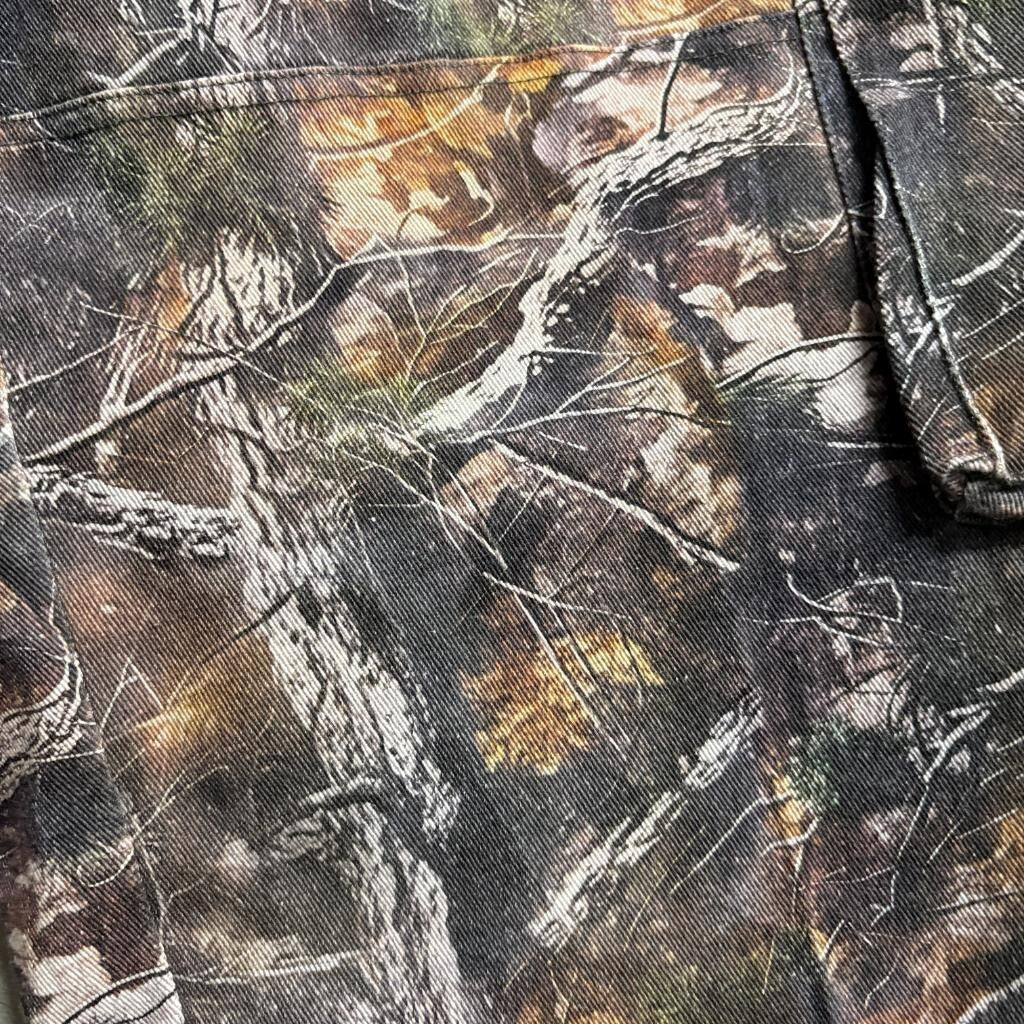 Birdie Real Tree Camo Cargo Pants Mens 2XL Forest Camouflage Hunting Utility
