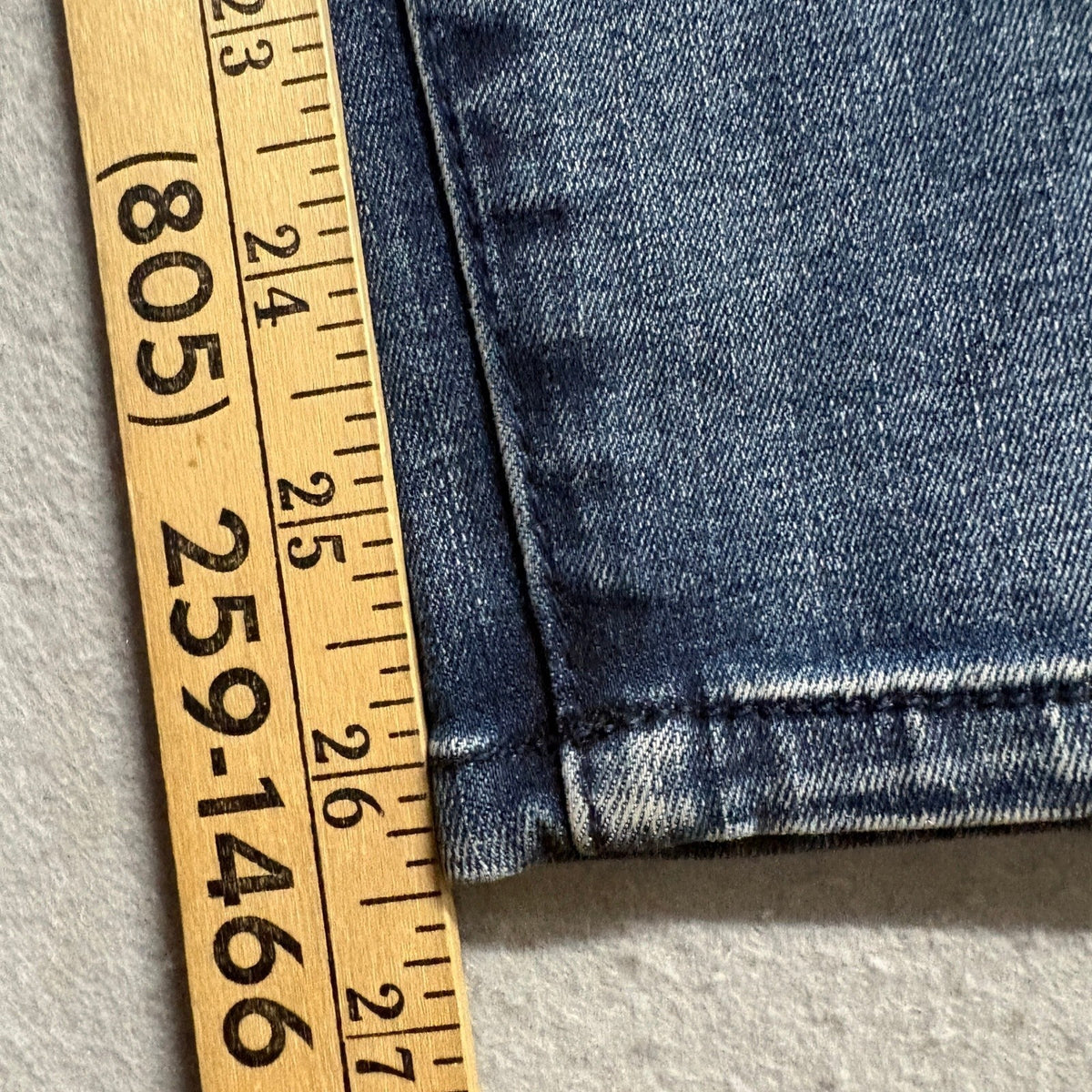 Wit & Wisdom Ab Solution Skinny Jeans Women Size 0 Blue Denim Stretch Ankle Pant