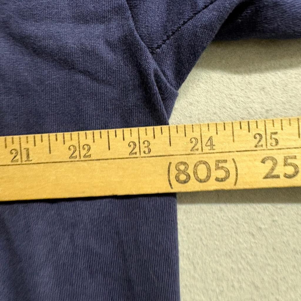 Vintage Pro Spirit Blank T-Shirt Mens XL Blue Single Stitch Made in USA Cotton