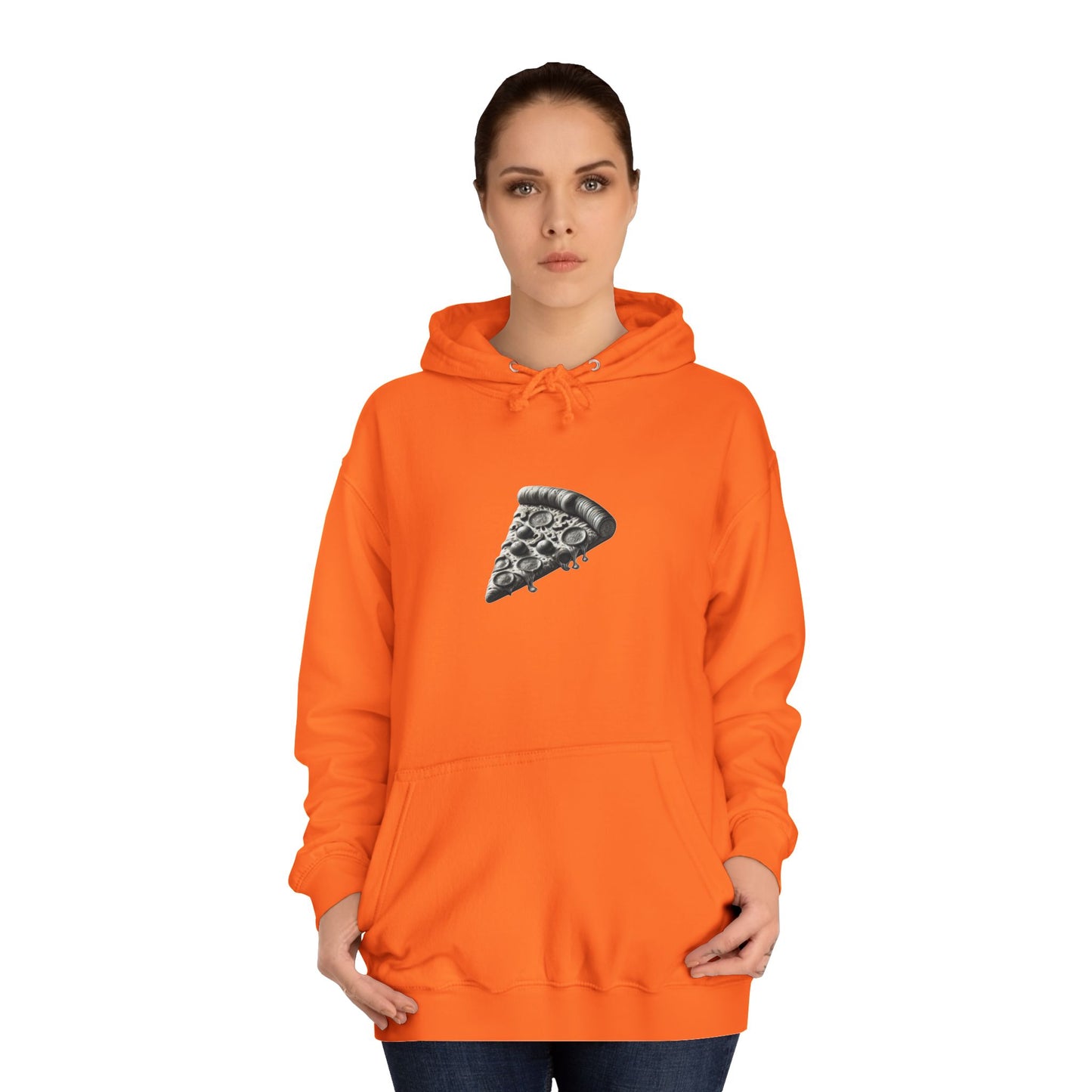 Pizza Slice Unisex College Hoodie