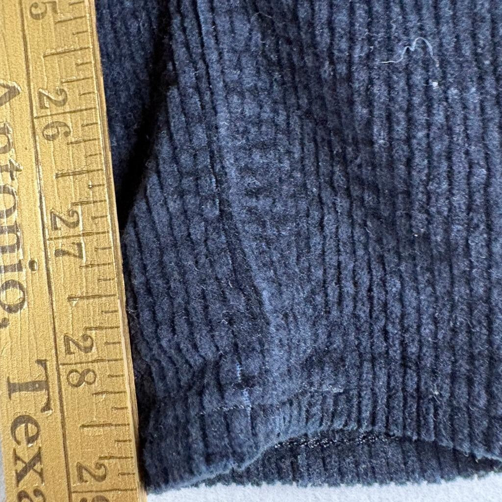 Levis 721 High Rise Skinny Corduroy Pants Womens Size 26 Black Stretch Cord