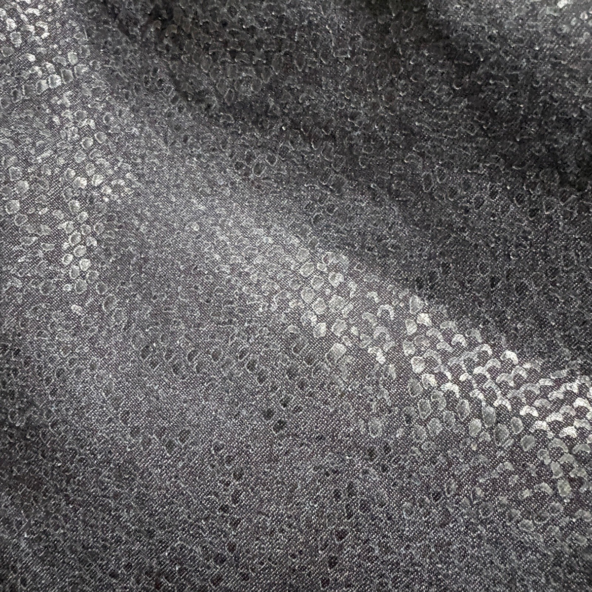 Lafayette 148 New York Snakeskin Print Pants Womens Size 6 Metallic Black