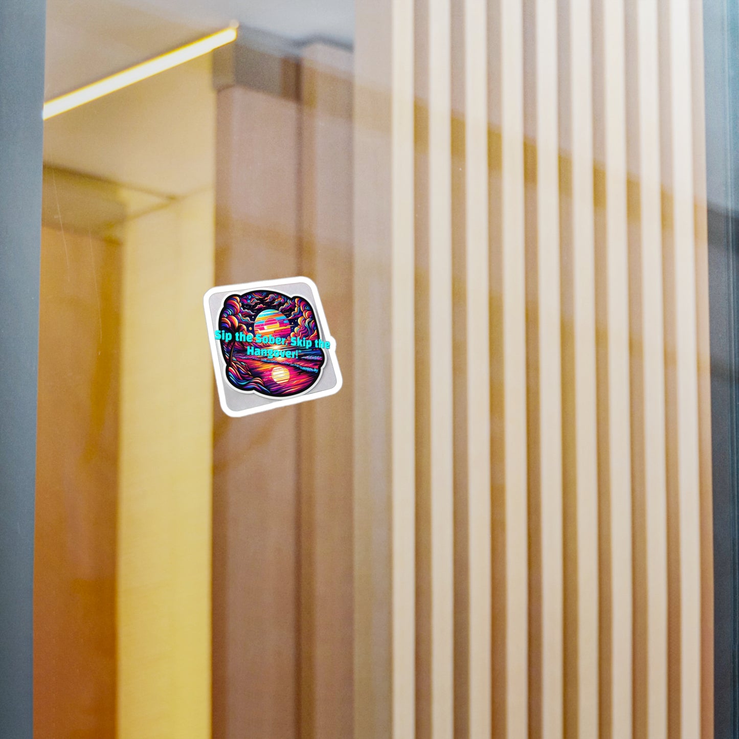 Sip The Sober Skip The Hangover – Sobriety Sticker