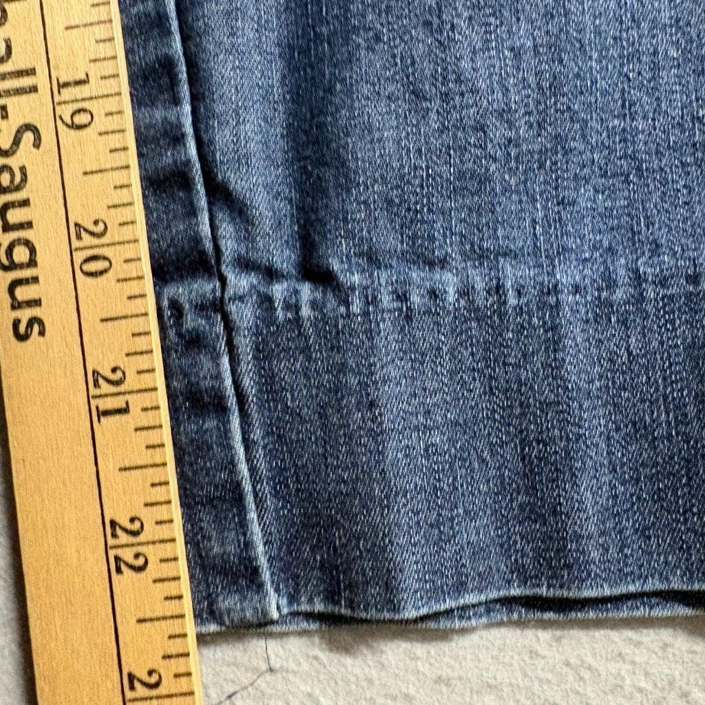 Banana Republic Hampton Jeans Womens 0P Blue Denim Stretch Cropped Petite