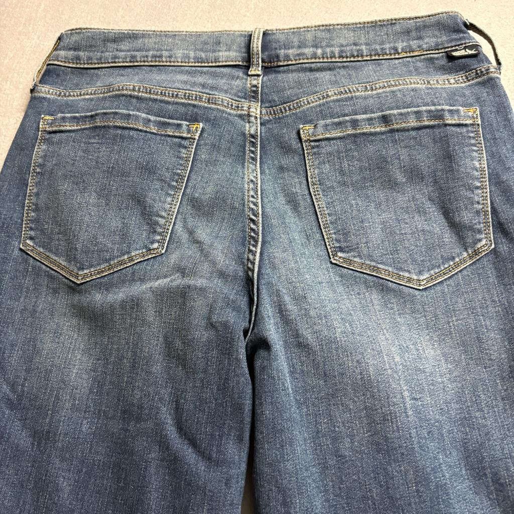 Eddie Bauer Revival High Rise Bootcut Jeans Womens 12 Blue Stretch Denim