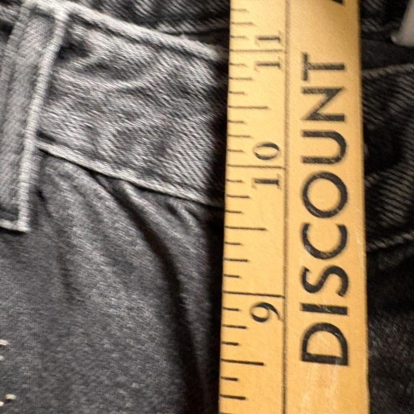H&M &Denim Vintage Fit High Waist Jeans Womens Size 30 Gray Studded Starburst