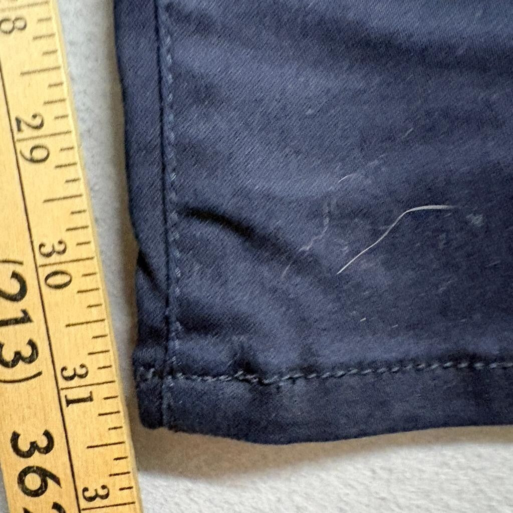 Benjamin Black Slim Jeans Mens 46x32 Navy Blue Stretch Denim Pants NWT