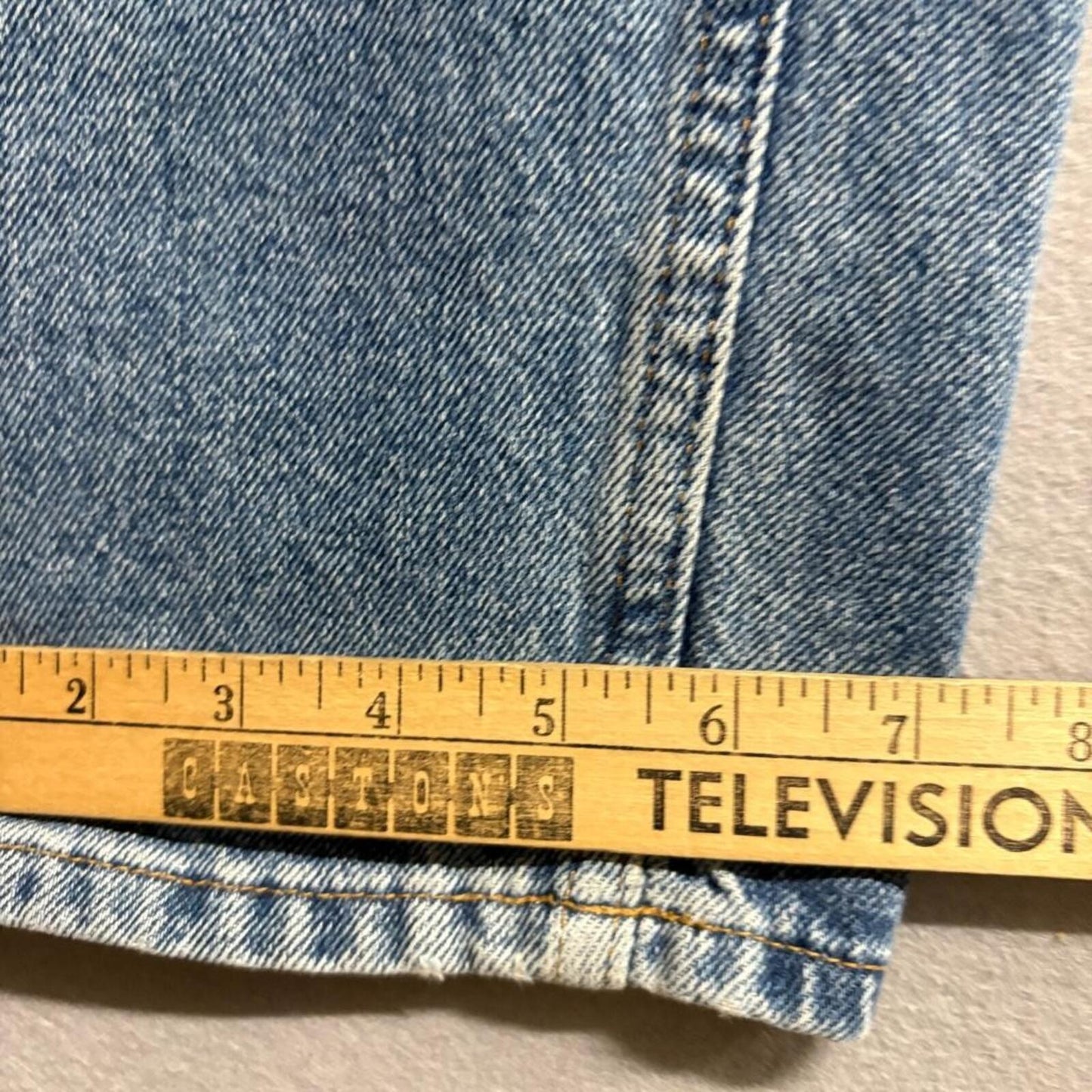 Eddie Bauer Vintage Mom Jeans Womens 10 Tall Blue Denim High Rise Straight Leg