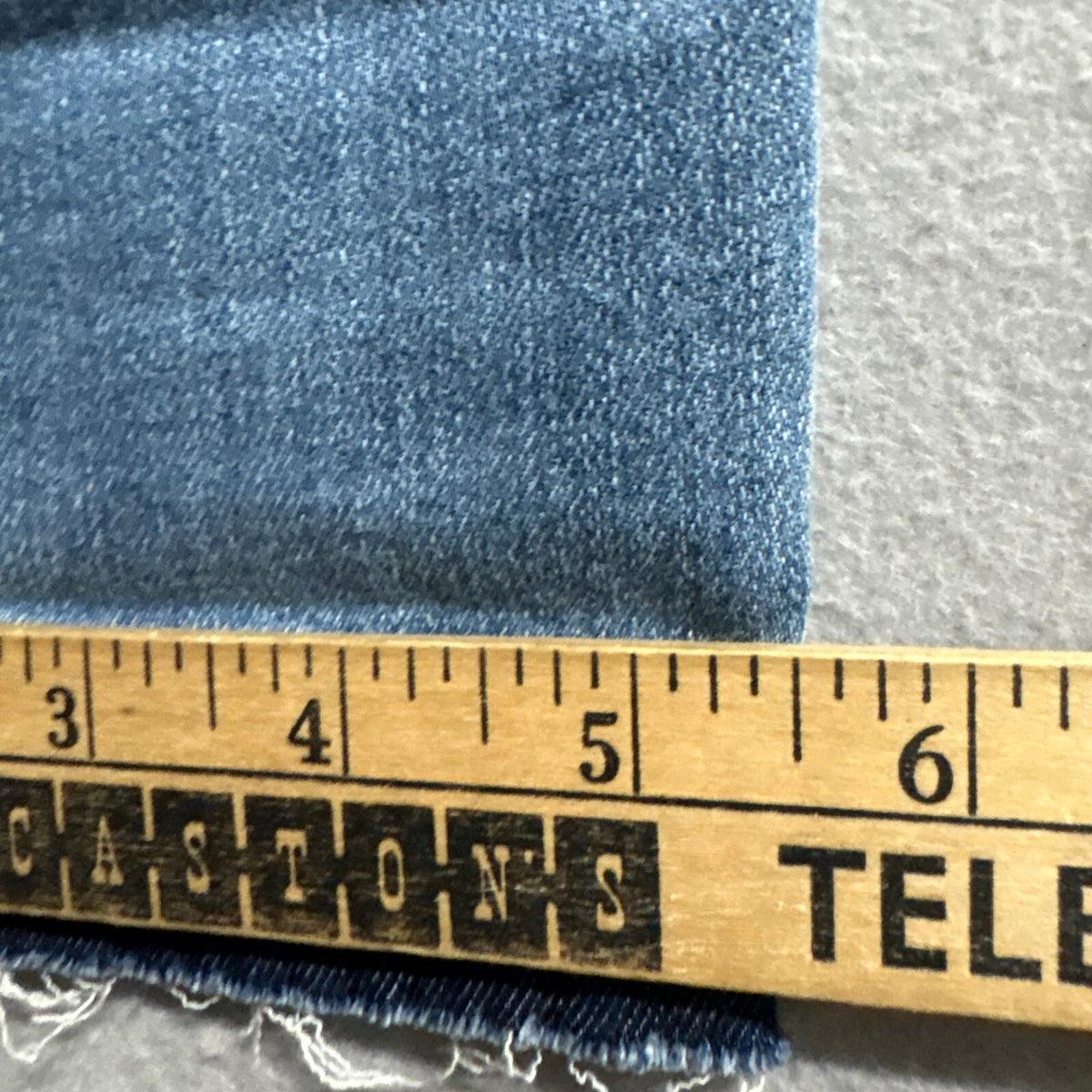 AG Adriano Goldschmied The Stevie Ankle Jeans Womens 27 Blue Distressed Raw Hem