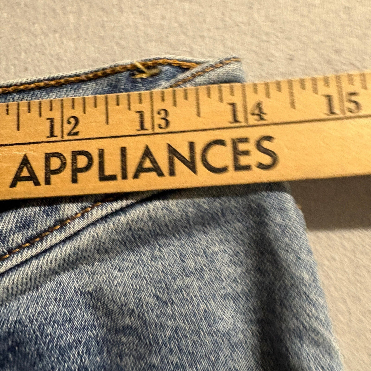 Levi's Ribcage Straight Jeans Womens 27 Blue High Rise Raw Hem Denim Crop