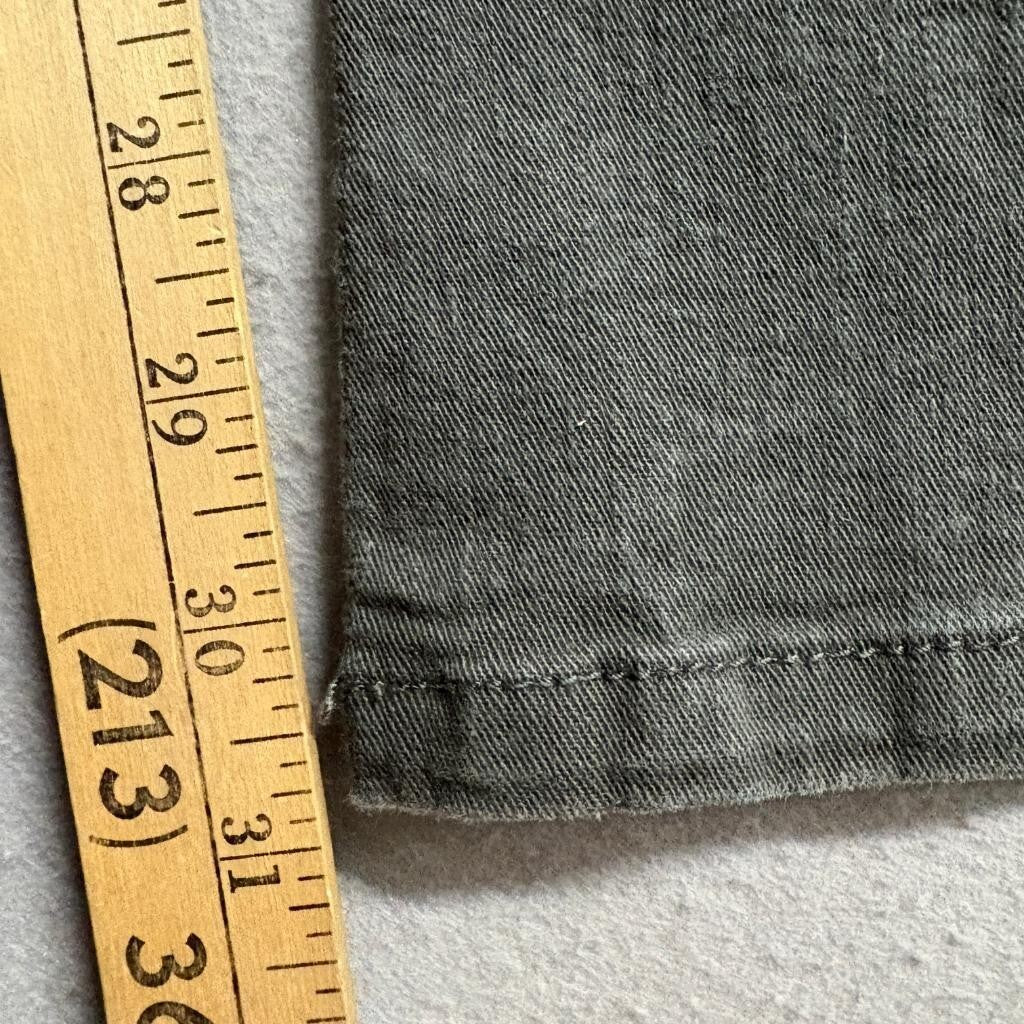 Style & Co Denim Womens 14 Green Bootcut Jeans Studded Flap Pocket Stretch