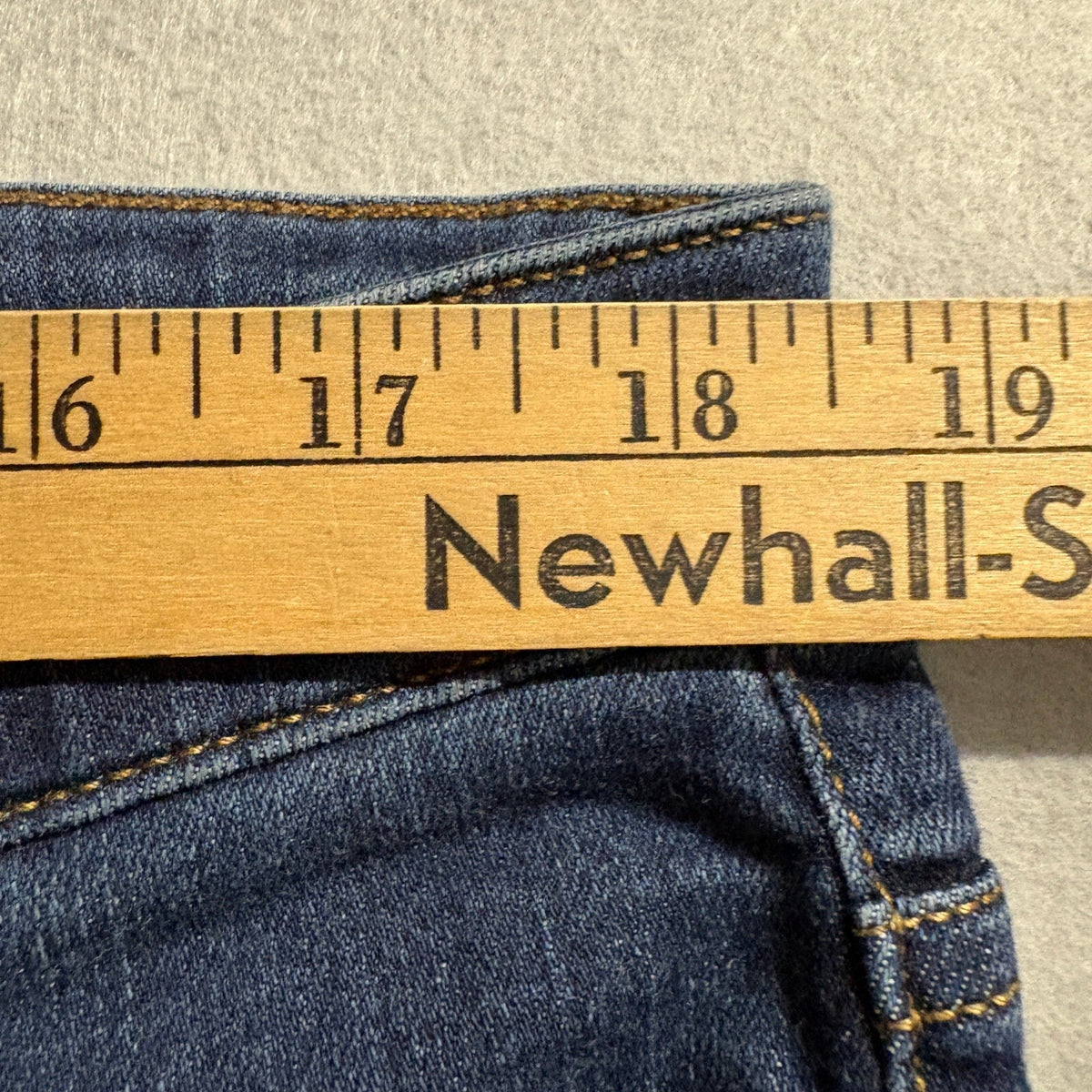 Lauren Ralph Lauren Jeans Womens 16 Blue Denim Stretch Skinny Leg Pants