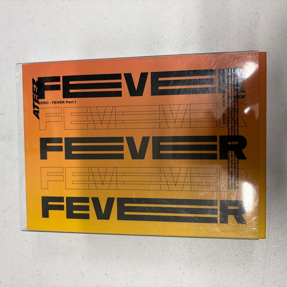 ATEEZ Zero Fever Part 1 CD Album Inception Version K-Pop Photobook Stickers