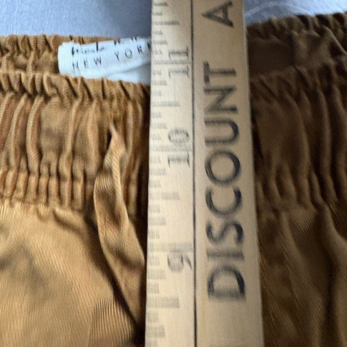 Nicole Miller New York Cargo Jogger Pants Womens Small Brown Elastic Drawstring