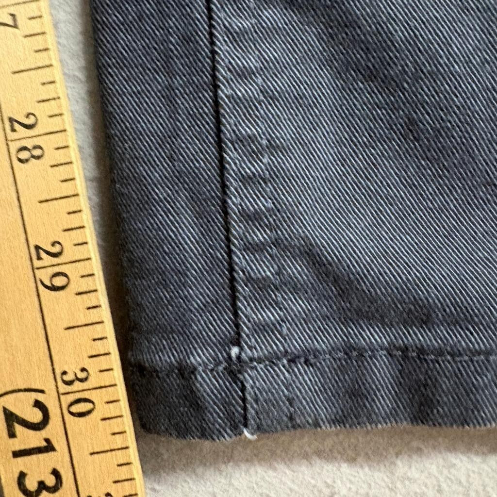 English Laundry Mens 5 Pocket Pants 34x32 Gray Cotton Blend Stretch Straight Leg
