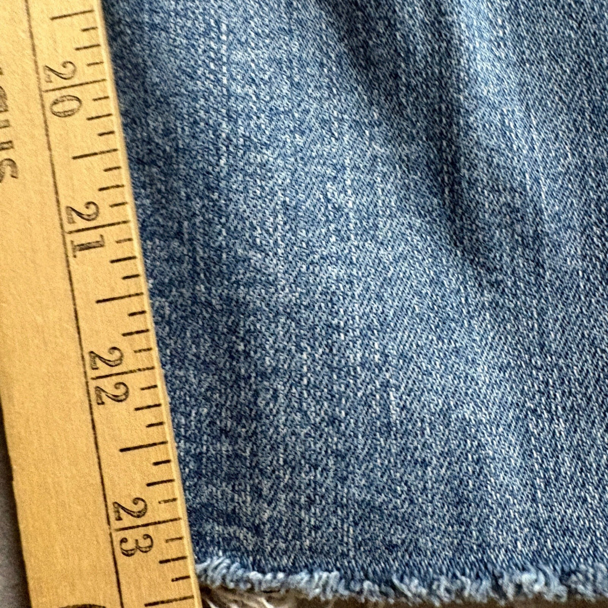 Judy Blue High Waist Raw Hem Ankle Straight Jeans Womens Size 9/29 JB88525 Blue