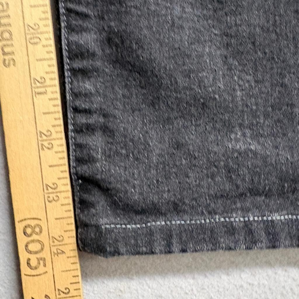 AG Adriano Goldschmied Seamed Isabelle High Rise Straight Crop Jeans Size 27R