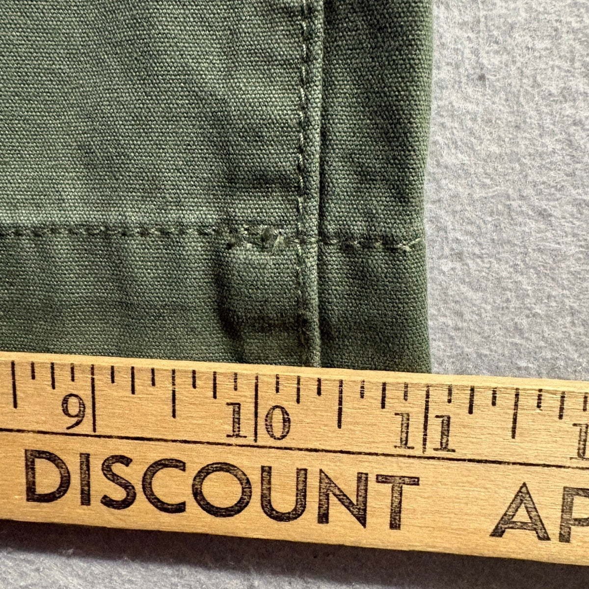 EVIDNT Los Angeles Wide Leg Pants Womens Size 25 High Rise Green Cotton Cropped