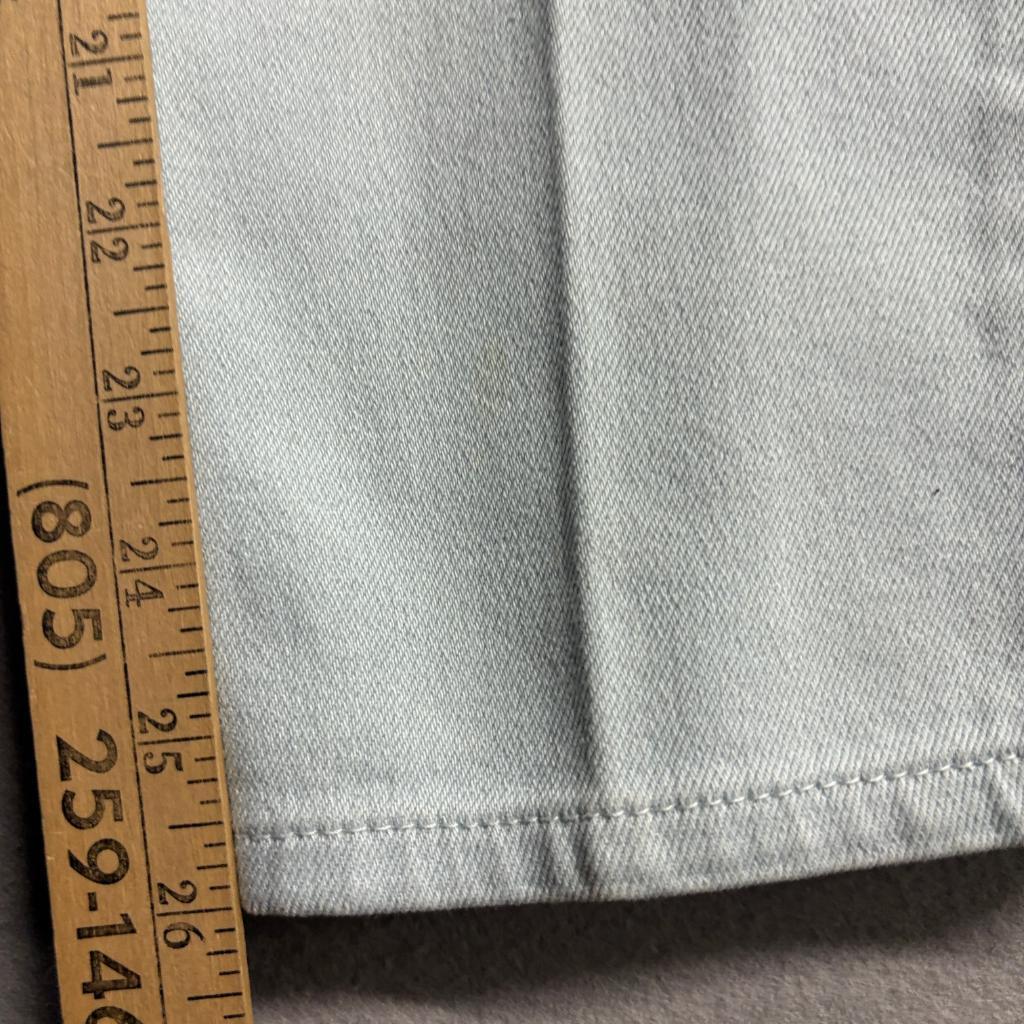 Style & Co Petite Jeans Womens 10P Light Wash Blue Denim High Rise Straight Leg