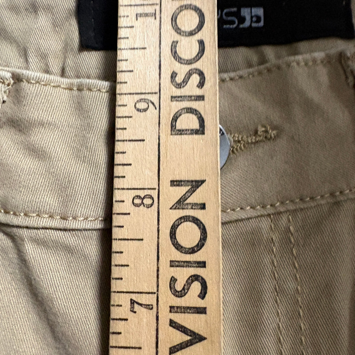 Joe's Jeans Boys Size 18 Khaki Tan Stretch Straight Leg Denim Pants