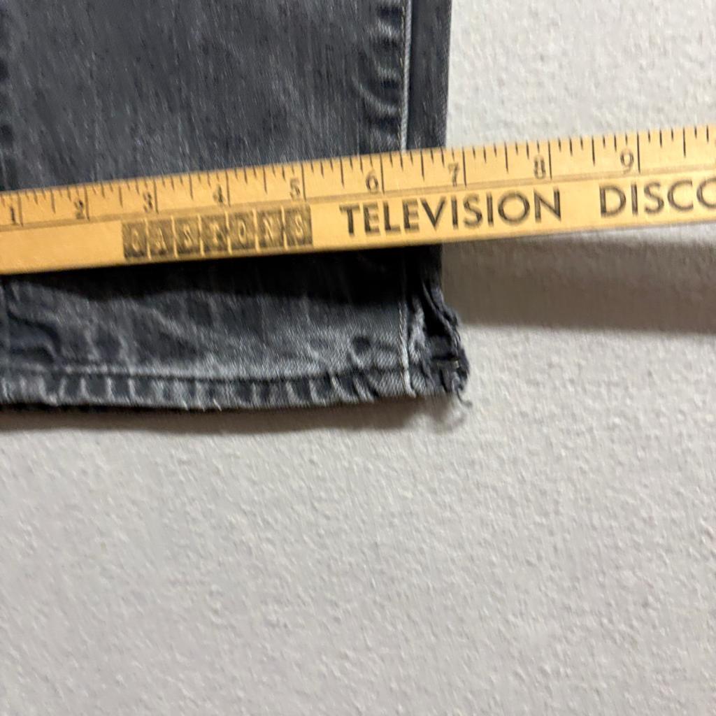 Levi's 511 Skinny Jeans Mens 32x30 Black Denim 100% Cotton Made in Mexico