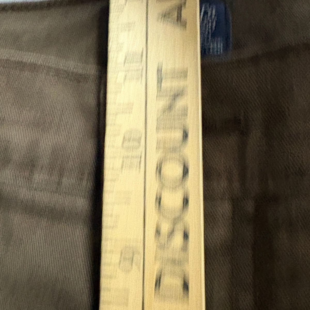 Levi's Mens Chino Pants Brown Cotton Blend Flat Front W32 L30