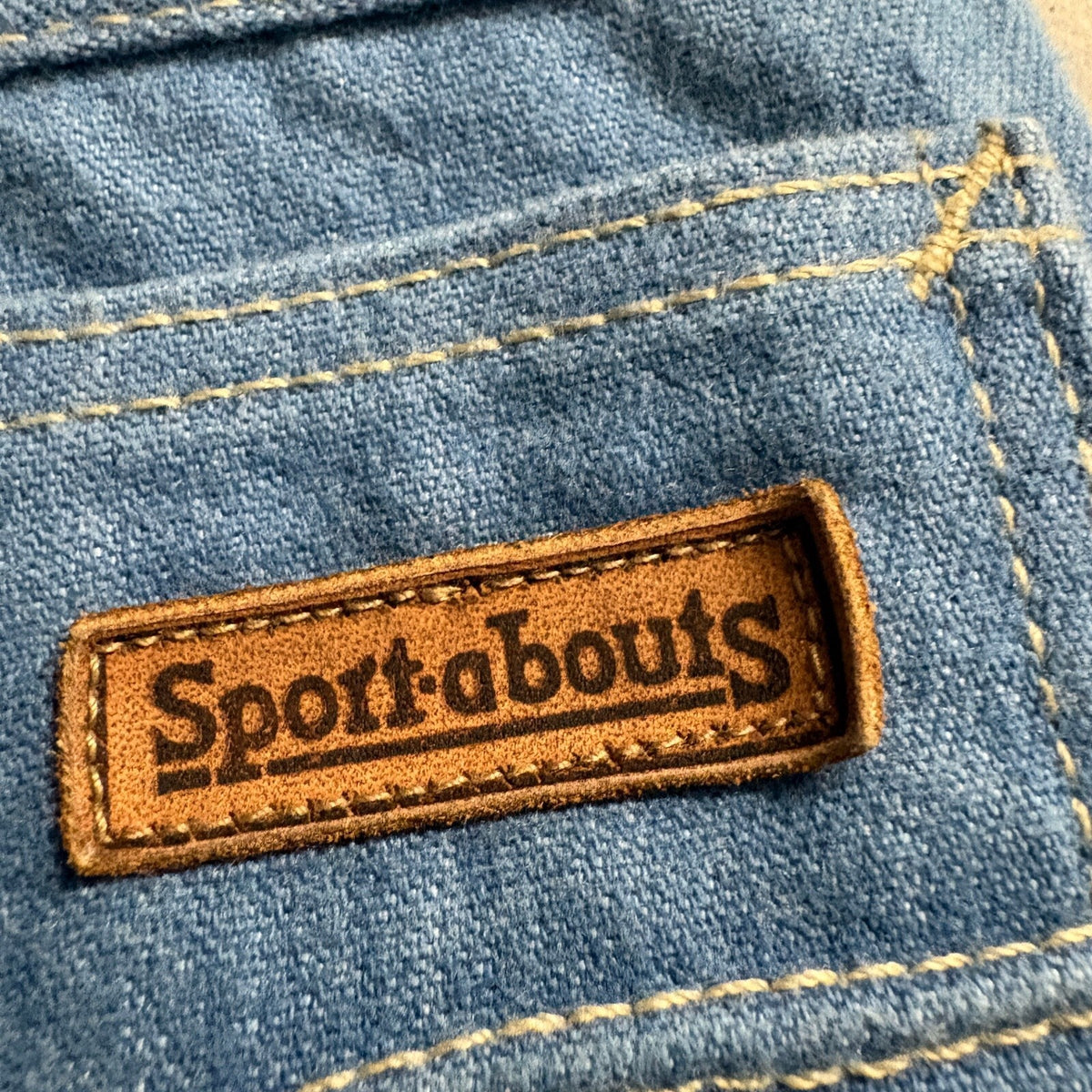 Vintage Sportabouts Jeans Womens 30 Blue Denim High Rise Straight Leg Pants