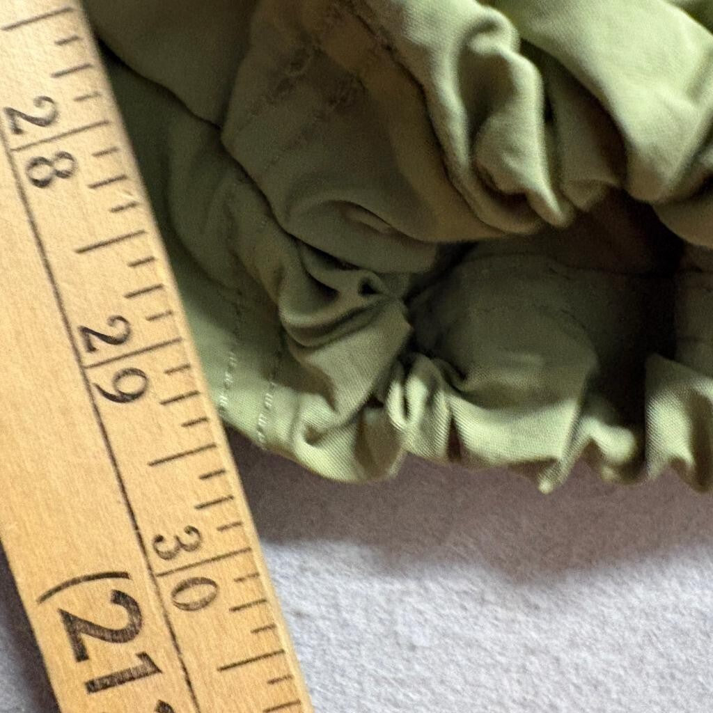 Love Tree Cargo Pants Womens Small Green Nylon Parachute Jogger Gorpcore