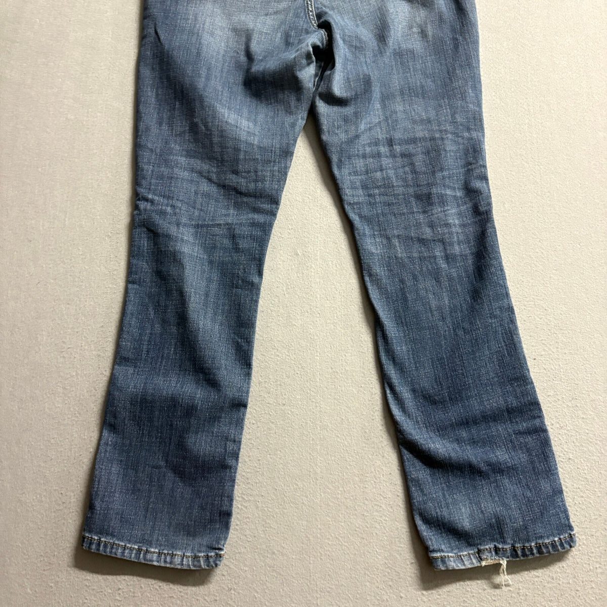 Wrangler Aura From The Women Of Wrangler Straight Leg Blue Jeans Medium Wash