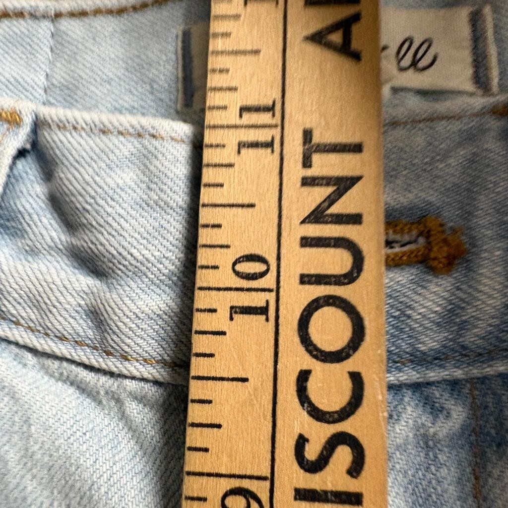 Madewell The Perfect Vintage Jean Womens Size 25 Light Wash Denim High Rise