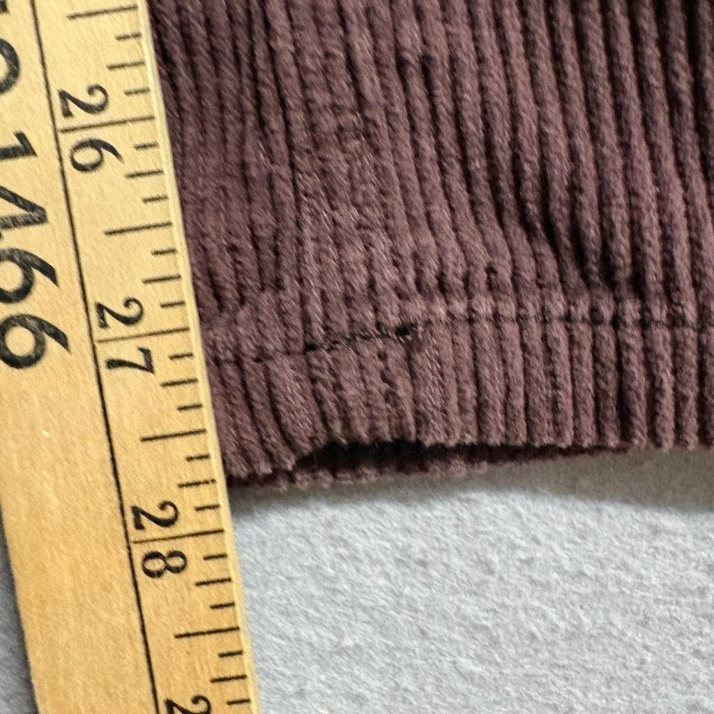 BDG Urban Outfitters Corduroy Pants Womens 27 Brown High Wide Leg High Rise