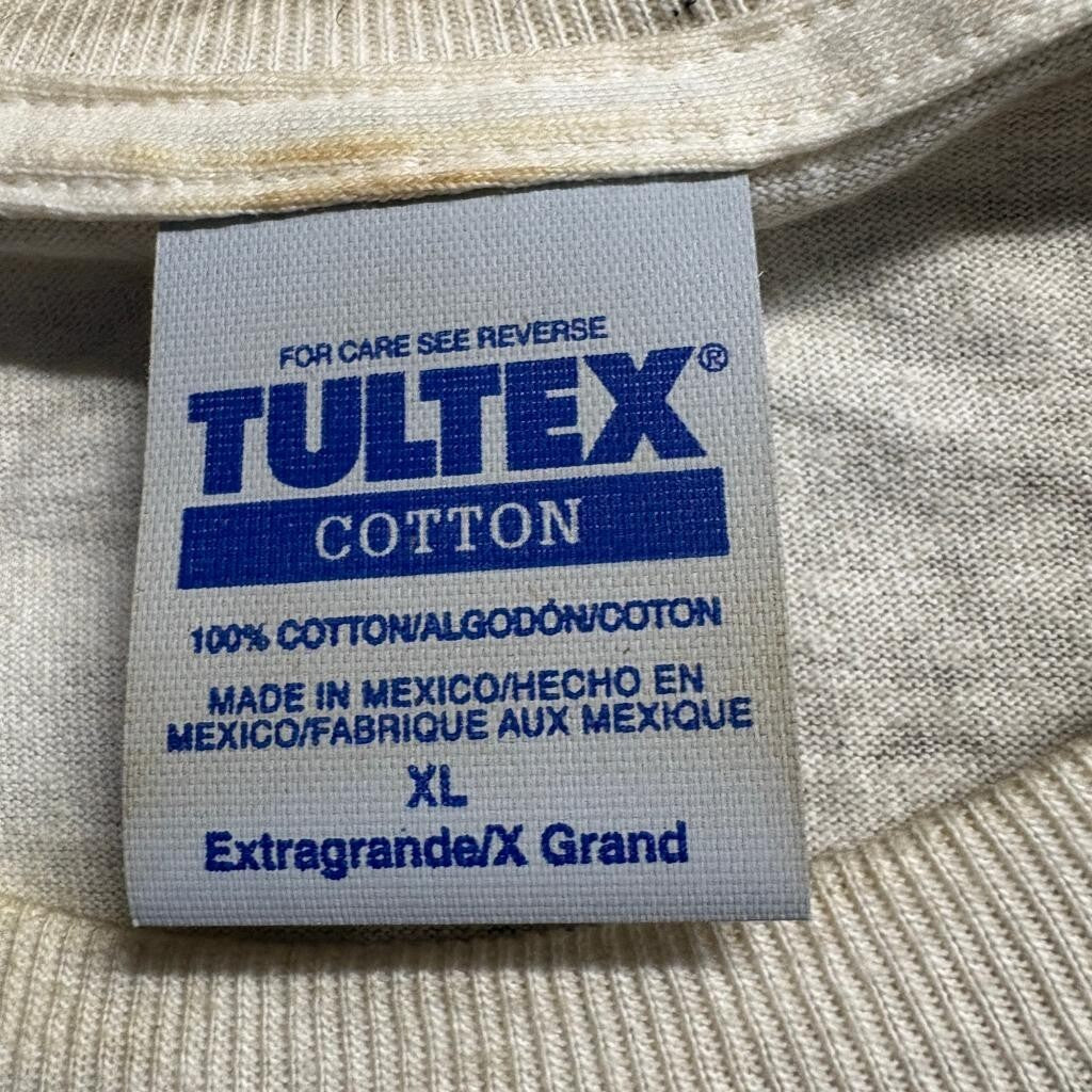 Vintage Tultex Nike Air Players T-Shirt Mens XL White Graphic Tee 90s Bootleg