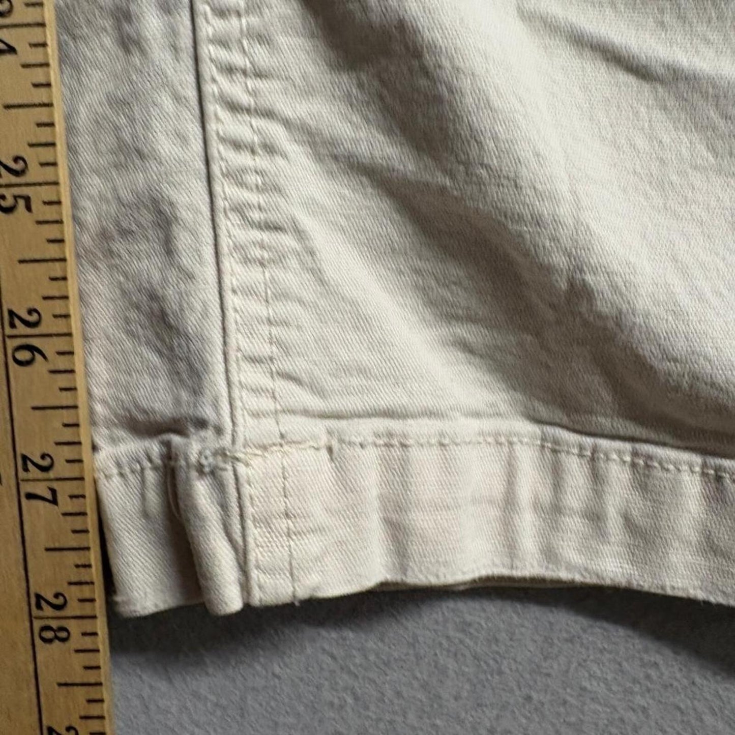 American Eagle Carpenter Pants Womens 4 Beige Khaki Stretch Straight Leg Utility