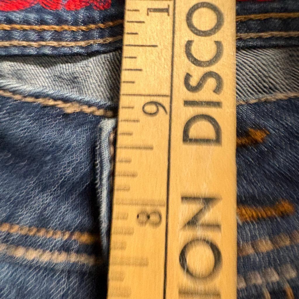 Bongo Skinny Jeans Womens Size 11 Blue Denim Stretch Mid Rise Faded Wash