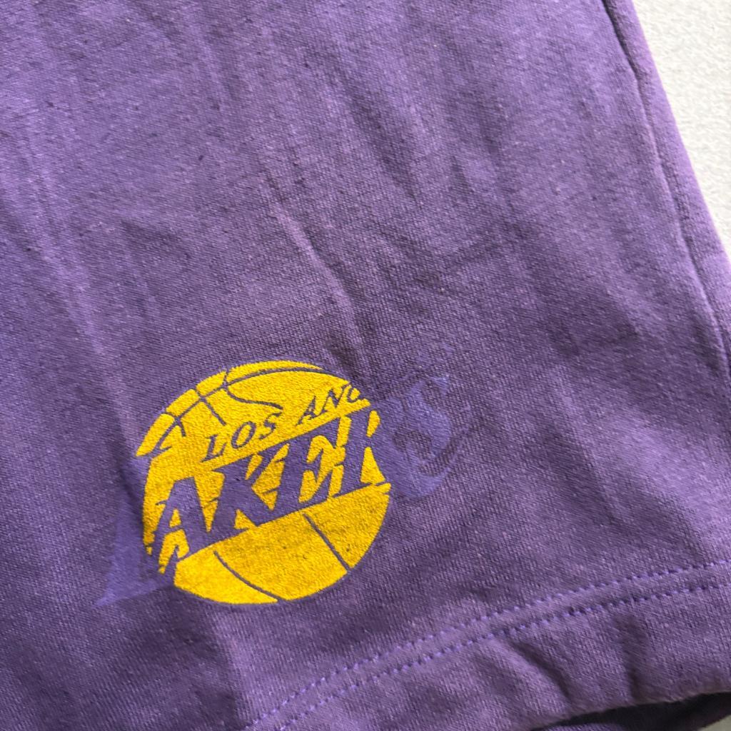 Vintage Los Angeles Lakers Sweat Shorts Mens XL Purple AAA South Africa Fleece