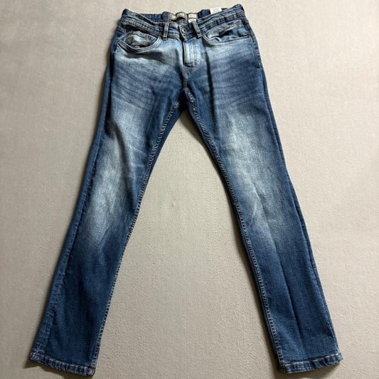 Cultura Slim Fit Jeans Mens 30x32 Blue Stretch Denim Medium Wash Pants