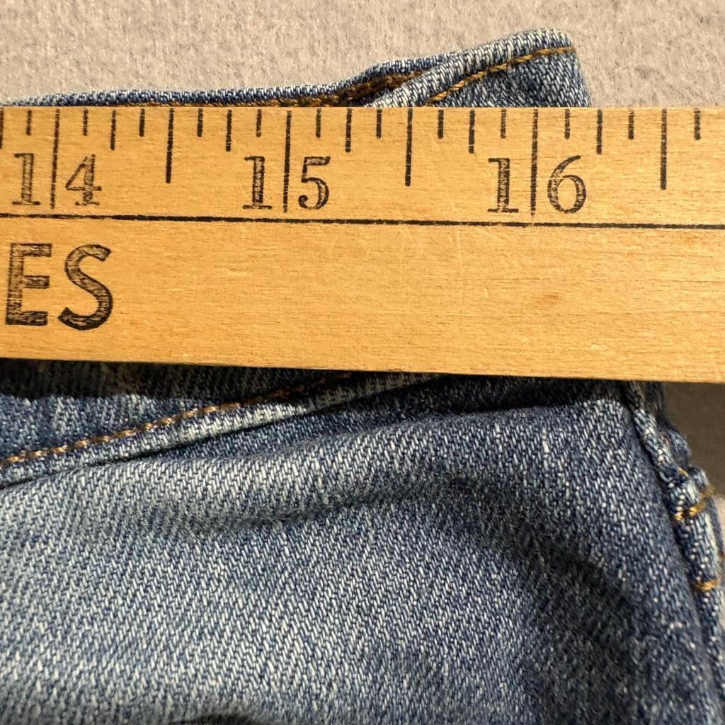 Gap 1969 Best Girlfriend Jeans Womens 10 Regular 30R Distressed Blue Denim