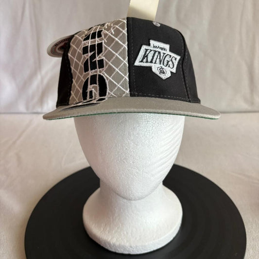 Vintage Los Angeles Kings Snapback Hat Logo 7 Competitor NHL Cap Deadstock New